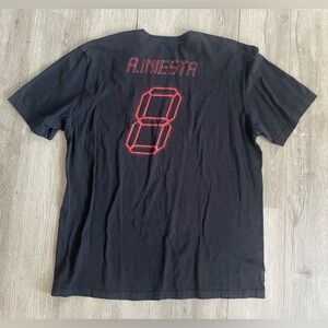 Nike FC Barcelona Andres Iniesta T-shirt Men’s Size XL Black 8